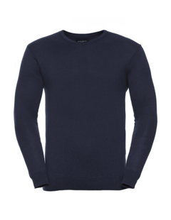 V-NECK KNITTED PULLOVER