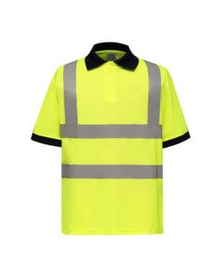 HI VIS SHORT SLEEVE POLO